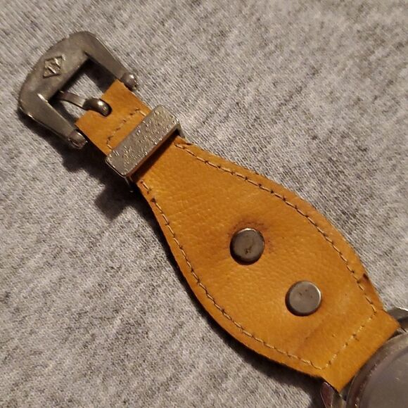 Giordano Replica Indian Head Coin‎ 1914 Watch Womens Concho Leather Band - Picture 6 of 12